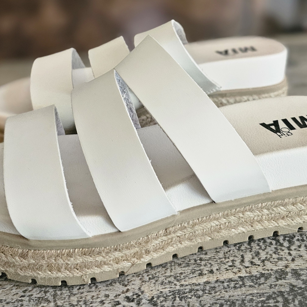 White Mia Women's Sandals